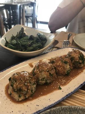 Rice balls at Grop in Lescala