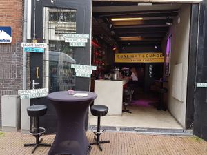 entrance at SunLight Lounge in Amsterdam