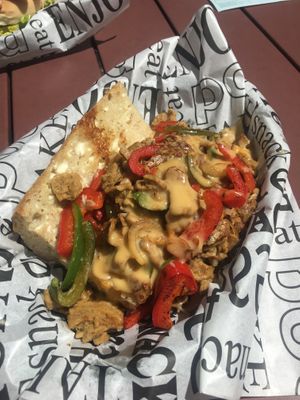 Philly Cheese Steak at SunLight Lounge in Amsterdam