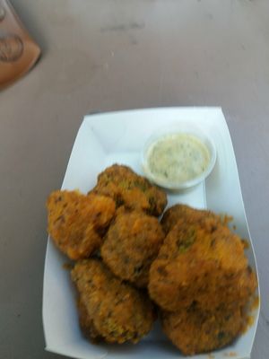 Buffalo bites at SunLight Lounge in Amsterdam