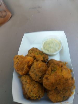 Buffalo bites at SunLight Lounge in Amsterdam