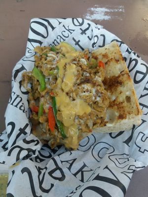 Philly cheese steak at SunLight Lounge in Amsterdam