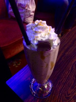 Mars bar milkshake at SunLight Lounge in Amsterdam