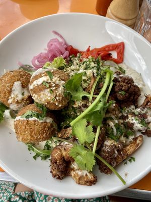 Falafel bowl  at Matinee in Marrickville