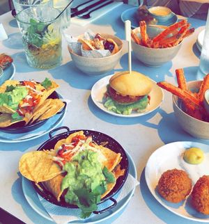 All sorts of tiny dishes  at Rozey in Rotterdam