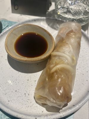 Spring roll  at Rozey in Rotterdam