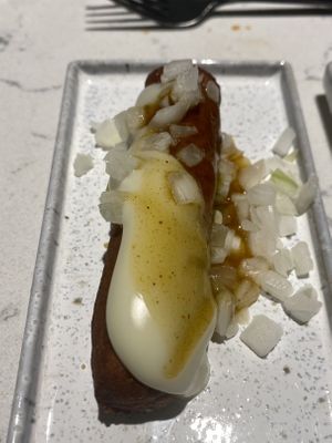 Frikandel speciaal, non vegan  at Rozey in Rotterdam