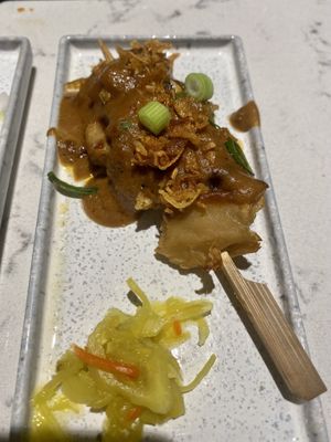 Satay  at Rozey in Rotterdam
