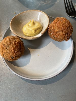 Bitterballen  at Rozey in Rotterdam