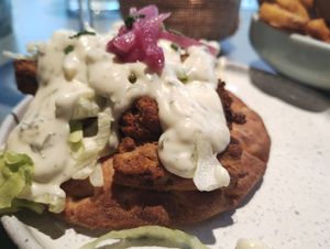 Pita gyros at Rozey in Rotterdam