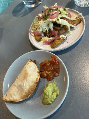 29 Quesedilla, 36 Pita gyros  at Rozey in Rotterdam