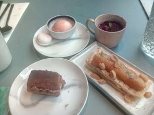 Deserts at Rozey in Rotterdam