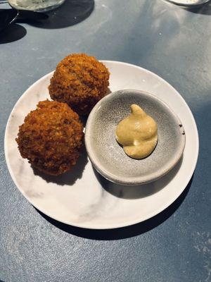 Croquettes at Rozey in Rotterdam