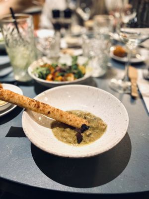 Chickpea curry at Rozey in Rotterdam