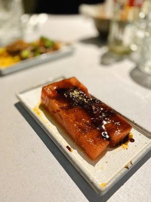 Watermelon steak at Rozey in Rotterdam