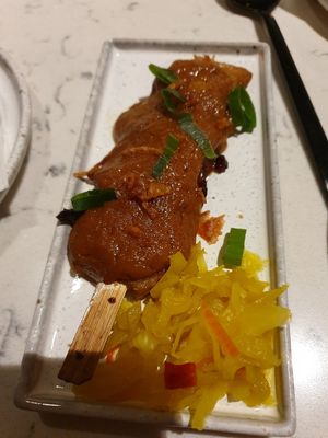 satay very good ! at Rozey in Rotterdam