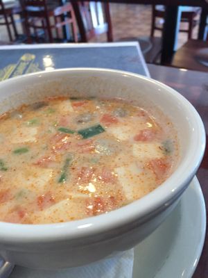 Coconut soup at Thai Jasmine To Go in Point Pleasant Beach