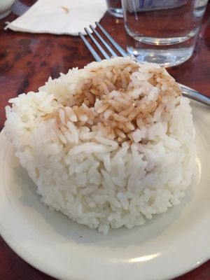 Steamed rice at Thai Jasmine To Go in Point Pleasant Beach