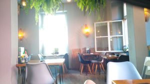 Innenansicht des Restaurants at BANÔI in Freiburg