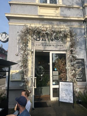 Front entrance   at BANÔI in Freiburg