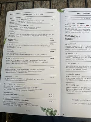 Items labeled vegan but use caution, especially when ordering the curries with tofu. They contain milk, unfortunately    at BANÔI in Freiburg