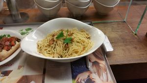 Spaghetti all'arrabiata at Vapiano - Sihlcity in Zurich