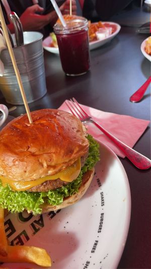 Vegan burger  at Burger House in Trier