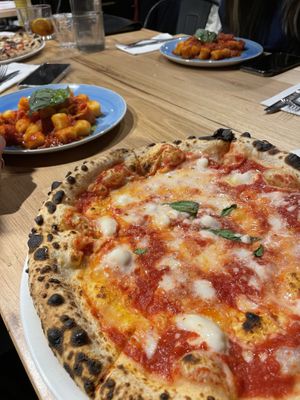 Vegan pizza and gnocchi  at 48H Pizza & Gnocchi Bar in Elsternwick