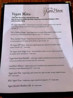  at The Gate House in Rochester