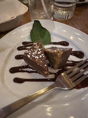 Delicious dessert!  at The Gate House in Rochester