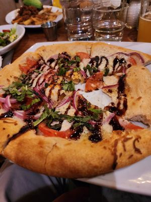 South wedge pizza at The Gate House in Rochester