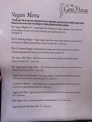   at The Gate House in Rochester