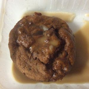 Vegan sticky date  at Old Boundary Hotel in Bendigo