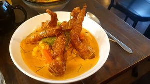 Choo Chee Curry #Veganuary at Lotus Thai in Launceston