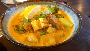 Laksa #Veganuary at Lotus Thai in Launceston