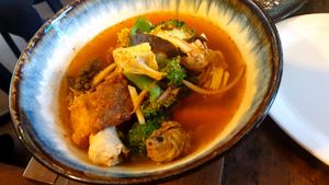 Jungle curry  #Veganuary at Lotus Thai in Launceston