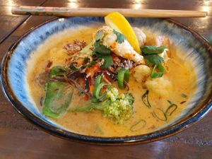 Laksa #Veganuary at Lotus Thai in Launceston