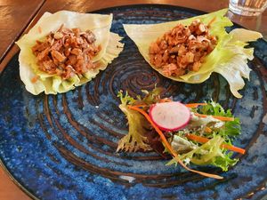 Meing Ped #Veganuary at Lotus Thai in Launceston