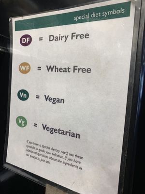 Helpful signage  at Bloomingfoods Market and Deli - West Side in Bloomington