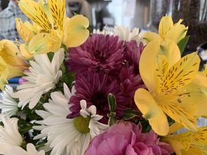 Fresh flowers at Bloomingfoods Market and Deli - West Side in Bloomington