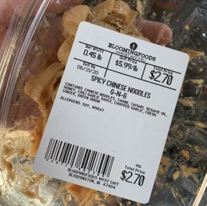 Yummy!! at Bloomingfoods Market and Deli - West Side in Bloomington