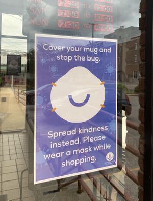 Cover your mug... at Bloomingfoods Market and Deli - West Side in Bloomington