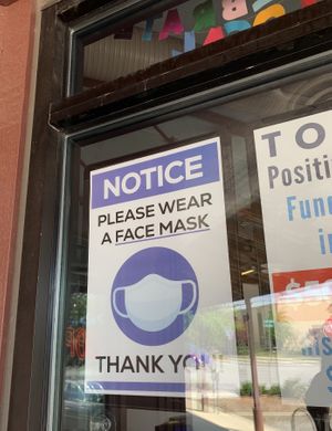 Good policy! at Bloomingfoods Market and Deli - West Side in Bloomington