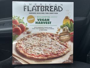 New vegan pizzas... at Bloomingfoods Market and Deli - West Side in Bloomington