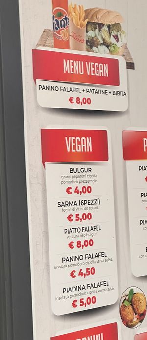   at Zaza Doner Kebab in Olbia