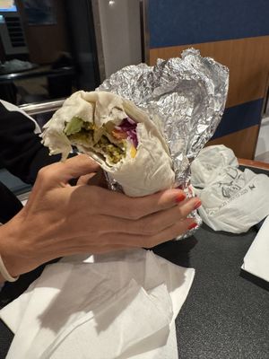 Piadina Falafel   at Zaza Doner Kebab in Olbia