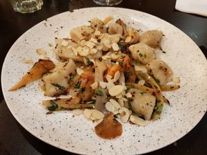 Mushroom potato gnocchi at Blackheath Bar & Bistro in Blackheath