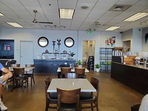 Inside at Zambra Fusion Cafe in Corpus Christi