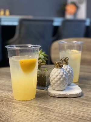 Infused water 🍋  at Zambra Fusion Cafe in Corpus Christi