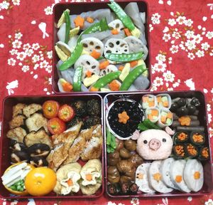 Chinese New Year box set at Love Bento 素便當 in Kowloon